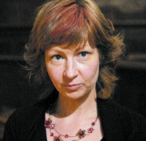 Portrait of Stanford professor Patricia Alessandrini