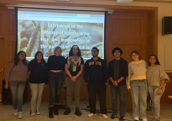 Image of Students for Justice in Palestine quoting Saladin Ambar