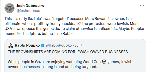 Image of a post by Josh Dubnau