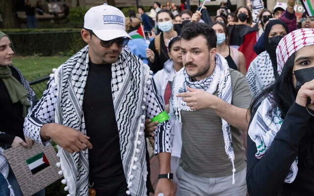Image of Mohsed Mahdawi and Mahmoud Khalil